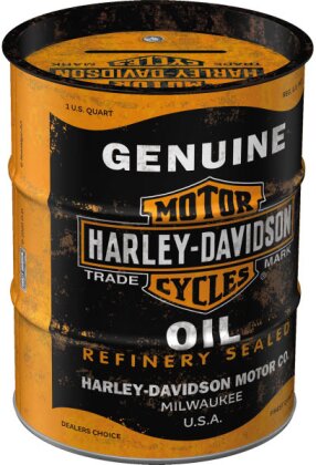 Harley-Davidson - Genuine Oil Spardose Ölfass