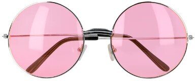 Hippie pink Partybrille