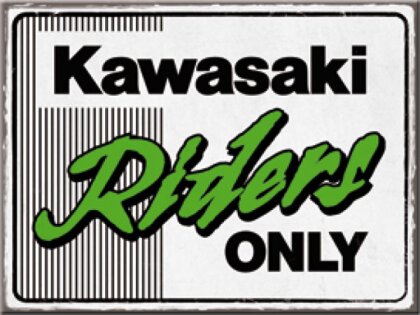 Kawasaki - Riders Only Ninja Magnet