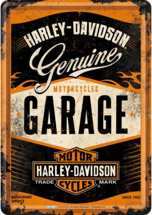 Harley-Davidson Garage Magnet