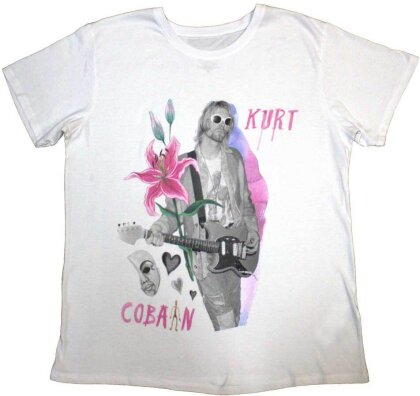 Kurt Cobain Unisex T-Shirt - Flower
