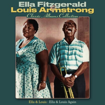 Ella Fitzgerald & Louis Armstrong - Classic Albums Collection (Vinyl Passion, Turquoise Vinyl, 3 LP)