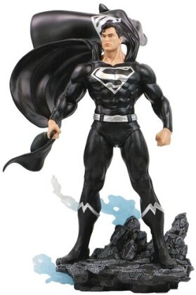 Pure Arts Limited - Dc Heroes Superman Blk & Silver Px Pvc 1/8 Statue