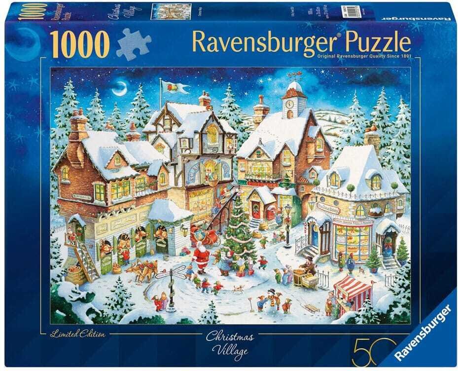 Original Ravensburger Quality Puzzle Christmas Village Limited Edition (1000 Teile)