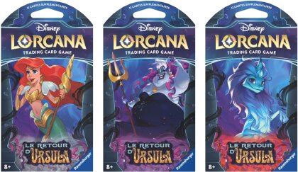 Disney Lorcana JCC : Le retour d’Ursula - Booster (Blister cartonné)
