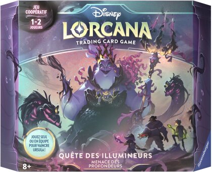 Disney Lorcana JCC : Le retour d’Ursula - La Quête des Illumineurs - Menace des Profondeurs