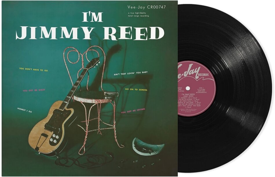 Jimmy Reed - I'm Jimmy Reed 2024 Reissue, Concord Records, Bluesville Acoustic Sounds, Versione Rimasterizzata, LP
