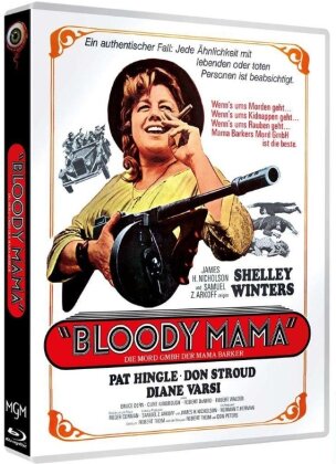 Bloody Mama (1970) (Flip cover, Limited Edition, Blu-ray + DVD)