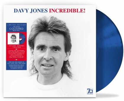 Davy Jones (The Monkees) - Incredible (Blue Vinyl, LP)