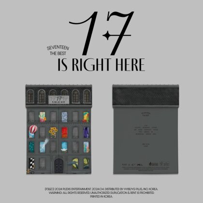 Seventeen (K-Pop) - 17 IS RIGHT HERE (Best Of) (HERE VERSION)