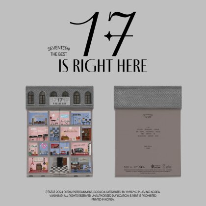 Seventeen (K-Pop) - 17 IS RIGHT HERE (Best Of) (HEAR VERSION)