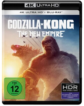 Godzilla x Kong: The New Empire (2024) (4K Ultra HD + Blu-ray)