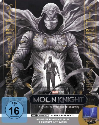 Moon Knight - Staffel 1 (Limited Edition, Steelbook, 2 4K Ultra HDs + 2 Blu-rays)