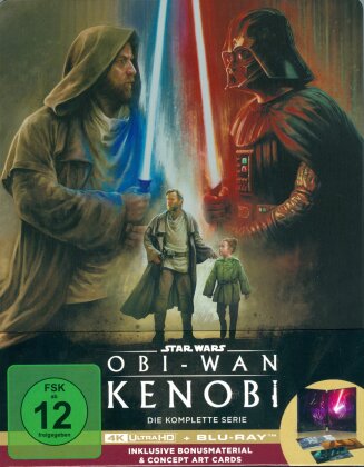 Obi-Wan Kenobi - Die komplette Serie (Limited Collector's Edition, Steelbook, 2 4K Ultra HDs + 2 Blu-rays)