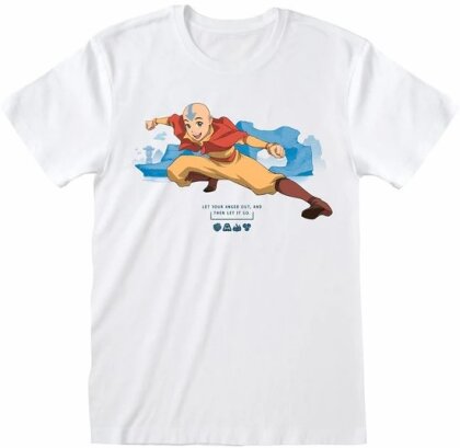 T-shirt - Aang - Avatar, le dernier maître de l'air - S - Grösse S