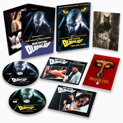 Due occhi diabolici (1990) (+ Postcards, Édition Deluxe Limitée, Blu-ray + CD)