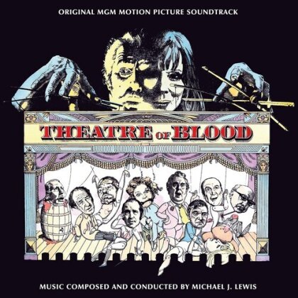 Michael J Lewis - Theatre Of Blood - OST (2024 Reissue, Quartet Records, Édition Limitée, Red Splatter Vinyl, LP)