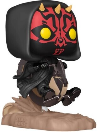 Funko Pop Rides Deluxe - Rides Dlx Sw Ep1 Darth Maul On Bloodfin (Édition Anniversaire, Édition Deluxe)