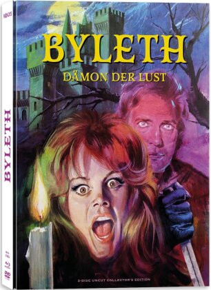 Byleth - Dämon der Lust (1972) (Cover C, Collector's Edition Limitata, Mediabook, Uncut, Blu-ray + DVD)