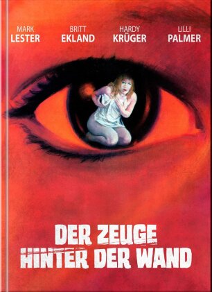 Der Zeuge hinter der Wand (1972) (Cover D, Édition Limitée, Mediabook, Blu-ray + DVD)