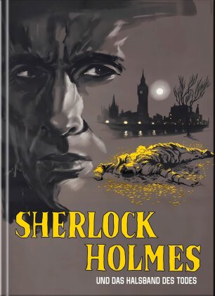 Sherlock Holmes und das Halsband des Todes (1962) (Cover C, Édition Limitée, Mediabook, Blu-ray + DVD)