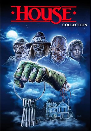 House 1-4 - Collection (Limited Edition, Mediabook, Uncut, 4 4K Ultra HDs + 4 Blu-rays)