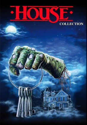 House 1-4 - Collection (Édition Limitée, Mediabook, Uncut, 4 Blu-ray)