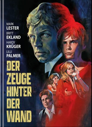 Der Zeuge hinter der Wand (1972) (Cover B, Édition Limitée, Mediabook, Blu-ray + DVD)