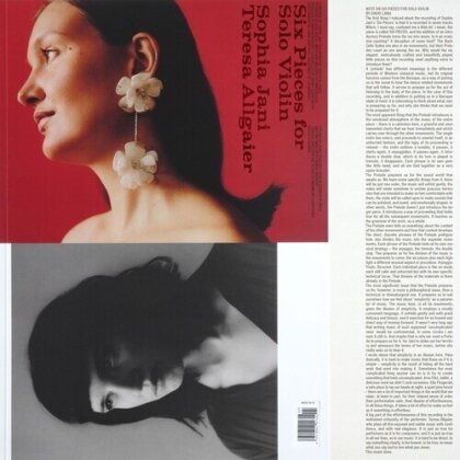 Sophia Jani & Teresa Allgaier - Six Pieces For Solo Violin (LP)