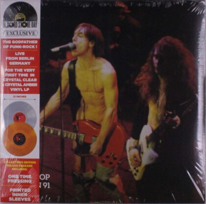 Iggy Pop - Live In Berlin (1991) (RSD 2022, Marble Neon Vinyl, LP)
