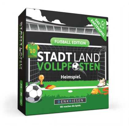 Denkriesen - Stadt Land Vollpfosten® - Das Kartenspiel - Fußball Edition