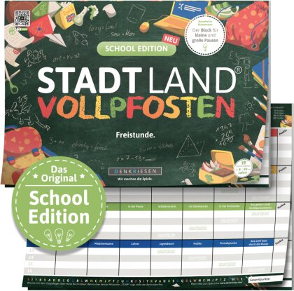 STADT LAND VOLLPFOSTEN® A4 - SCHOOL EDITION - Freistunde