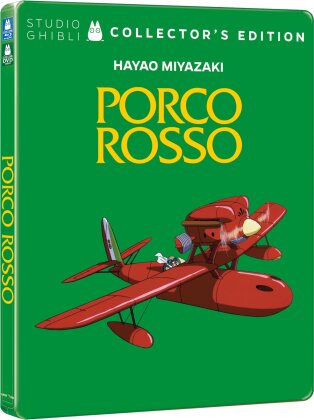 Porco Rosso (1992) (Édition Collector Limitée, Steelbook, Blu-ray + DVD)