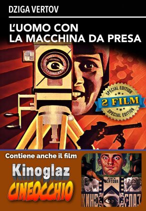 L'uomo con la macchina da presa (1929) / Cineocchio (1924) - 2 Film (n/b, Édition Spéciale)