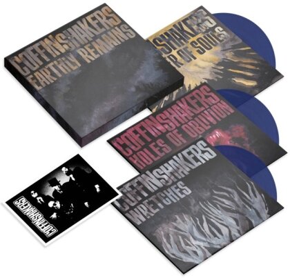 Coffinshakers - Earthly Remains (Boxset, Limited Edition, Transparent Blue Vinyl, 3 7" Singles)