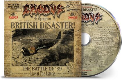 Exodus - British Disaster:The Battle of '89 - Live At The Astoria