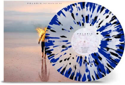 Polaris - The Death Of Me (2024 Reissue, Édition Limitée, Clear Black Blue Splatter Vinyl, LP)