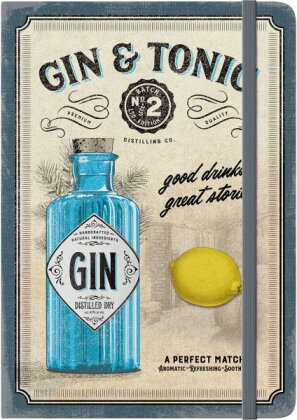 Gin & Tonic - Drinks Notizbuch
