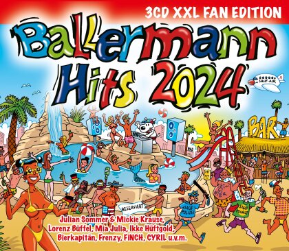 Ballermann Hits 2024 (XXL Fan Edition, 3 CDs)