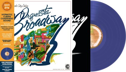Orquestra Broadway - New York City Salsa (2024 Reissue, LMLR, Limited Edition, Blue Vinyl, LP)