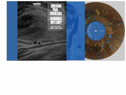 Nxworries (Anderson Paak & Knxwledge) - Why Lawd? (Gold Smoke With Blue Splatter Vinyl, LP)