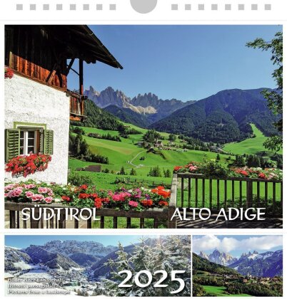 Südtirol 025 - Postkartenkalender Querformat