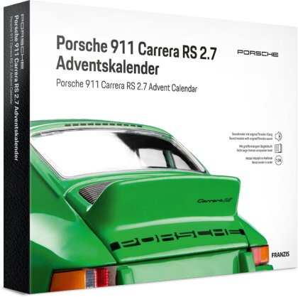 Porsche 911 Carrera RS 2.7 Adventskalender