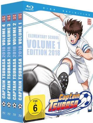 Captain Tsubasa - Vol. 1-4 (2018) (Edizione completa, Bundle, 8 Blu-ray)