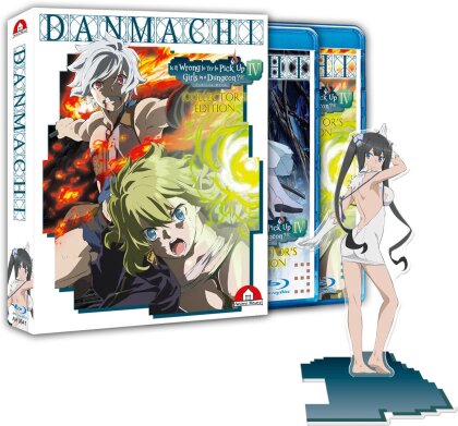 DanMachi: Is It Wrong to Try to Pick Up Girls in a Dungeon? IV - Familia Myth - Staffel 4 - Vol. 2 (+ Acrylaufsteller, Édition Limitée, 2 Blu-ray)