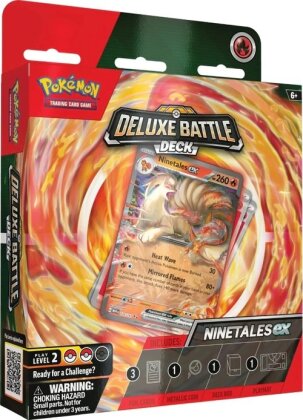 Pokemon Ninetales ex Deluxe Battle Deck EN