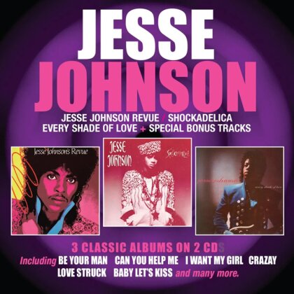 Jesse Johnson - Jesse Johnson Revue / Shockadelia / Every Shade Of Love (2 CD)