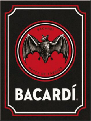 Bacardi - Logo Black Magnet