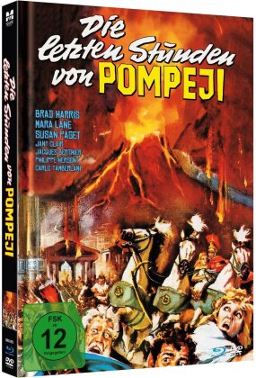 Die letzten Stunden von Pompeji (1962) (Extended Edition, Version Cinéma, Édition Limitée, Mediabook, Blu-ray + DVD)