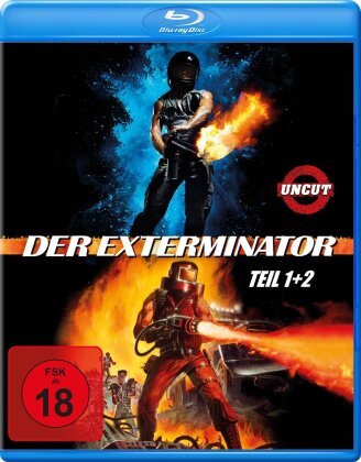 The Exterminator 1 & 2 (Uncut, 2 Blu-rays)